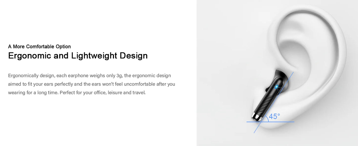 Wireless Earbuds, 40H Playback Headphones.