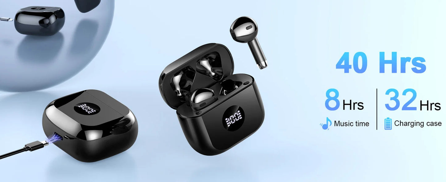 Wireless Earbuds, 40H Playback Headphones.