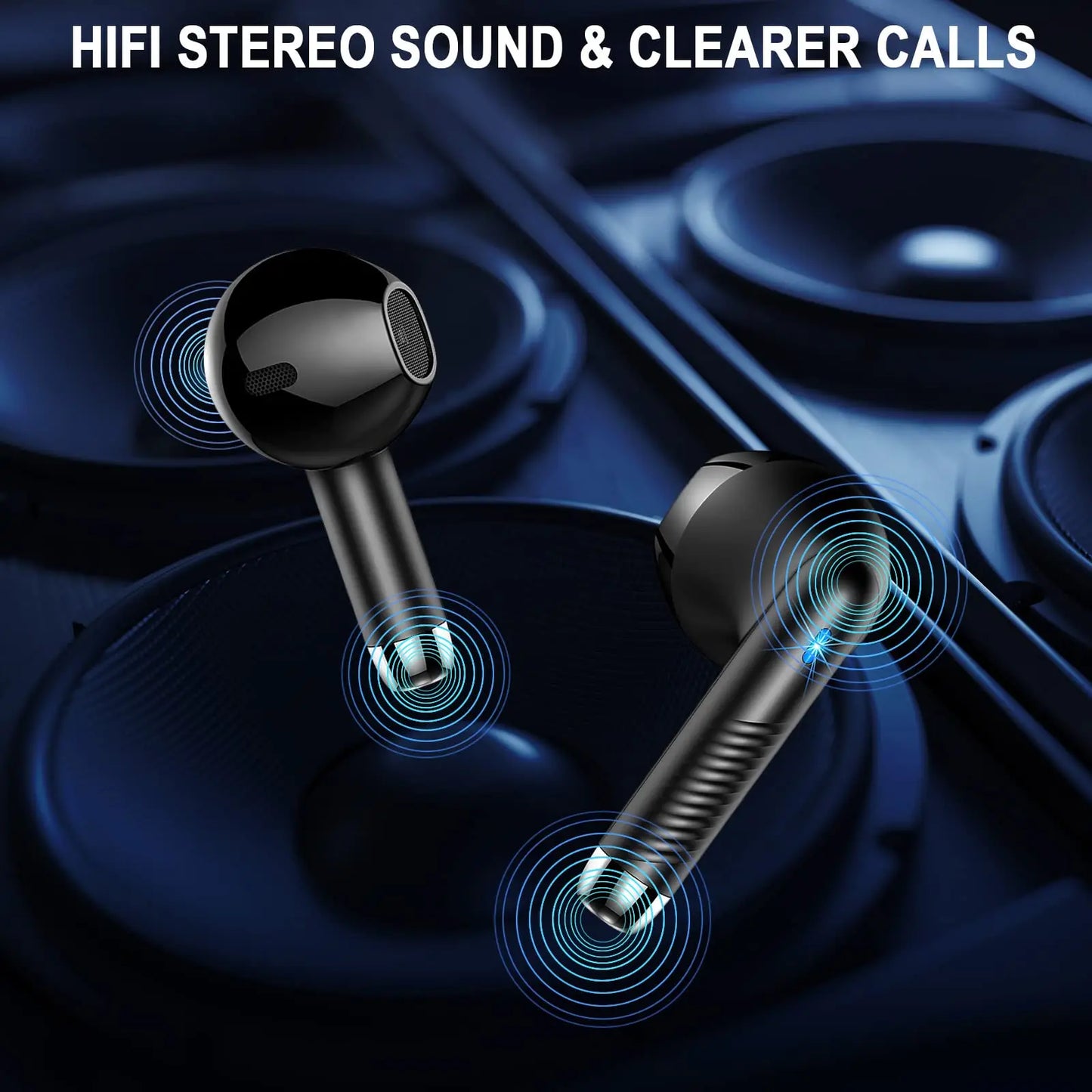 Wireless Earbuds, 40H Playback Headphones.