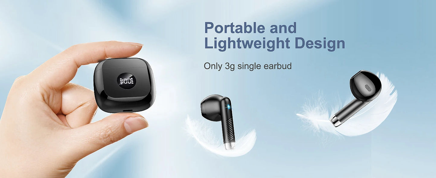 Wireless Earbuds, 40H Playback Headphones.